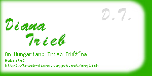 diana trieb business card